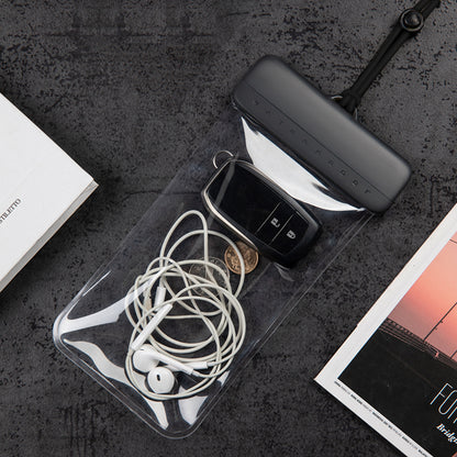 Floating IPX8 Waterproof Pouch for Under 7'' Cell Phone Clear TPU Phone Protector Screen Touch Sensitivity Dry Bag