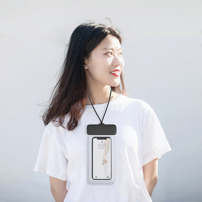 Floating IPX8 Waterproof Pouch for Under 7'' Cell Phone Clear TPU Phone Protector Screen Touch Sensitivity Dry Bag