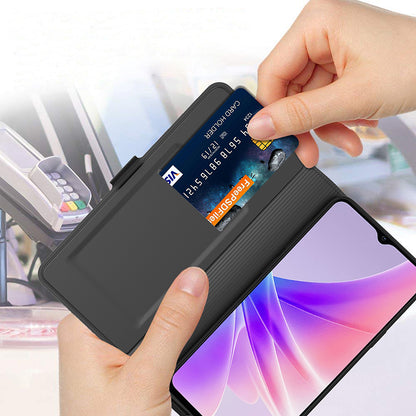 For Google Pixel 8 Pro Card Holder Phone Case PU Leather + TPU Phone Stand Cover