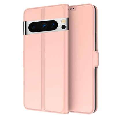 For Google Pixel 8 Pro Card Holder Phone Case PU Leather + TPU Phone Stand Cover