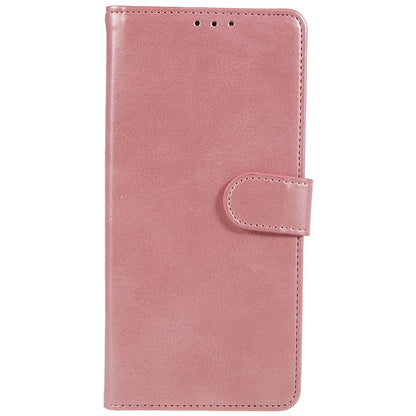 For Samsung Galaxy A22 4G (EU Version) Calf Texture PU Leather Phone Case Wallet Stand Anti-drop Cover