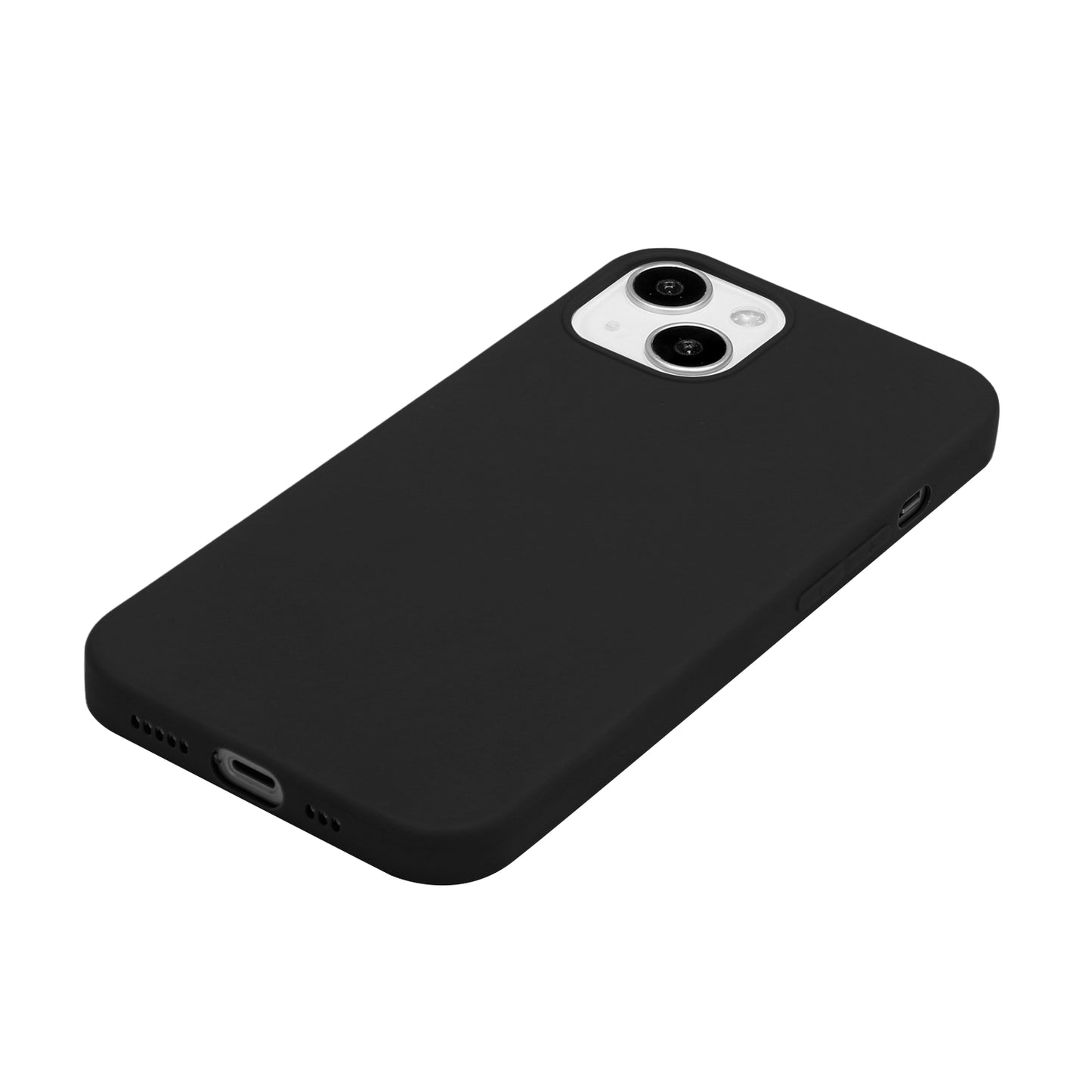 For iPhone 15 Plus Phone Shell TPU Phone Back Cover Matte Slim-Fit Soft Smartphone Case