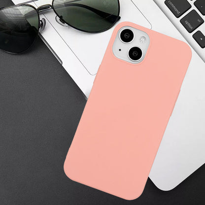 For iPhone 15 Plus Phone Shell TPU Phone Back Cover Matte Slim-Fit Soft Smartphone Case