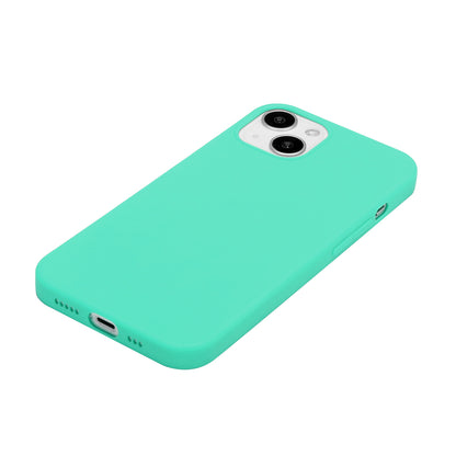 For iPhone 15 Plus Phone Shell TPU Phone Back Cover Matte Slim-Fit Soft Smartphone Case