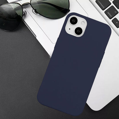 For iPhone 15 Plus Phone Shell TPU Phone Back Cover Matte Slim-Fit Soft Smartphone Case