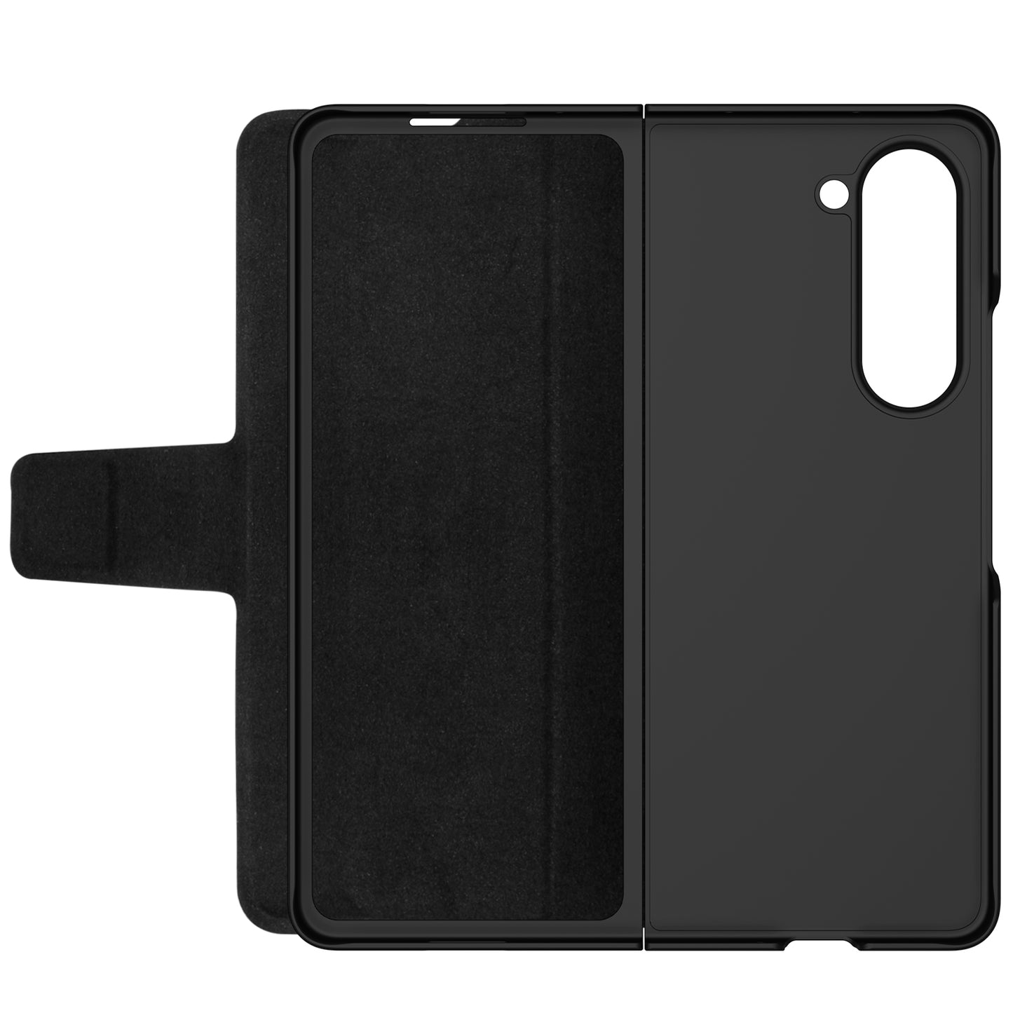 NILLKIN For Samsung Galaxy Z Fold5 5G PU Leather Phone Case Stand Full Protection Phone Cover with Pen Slot