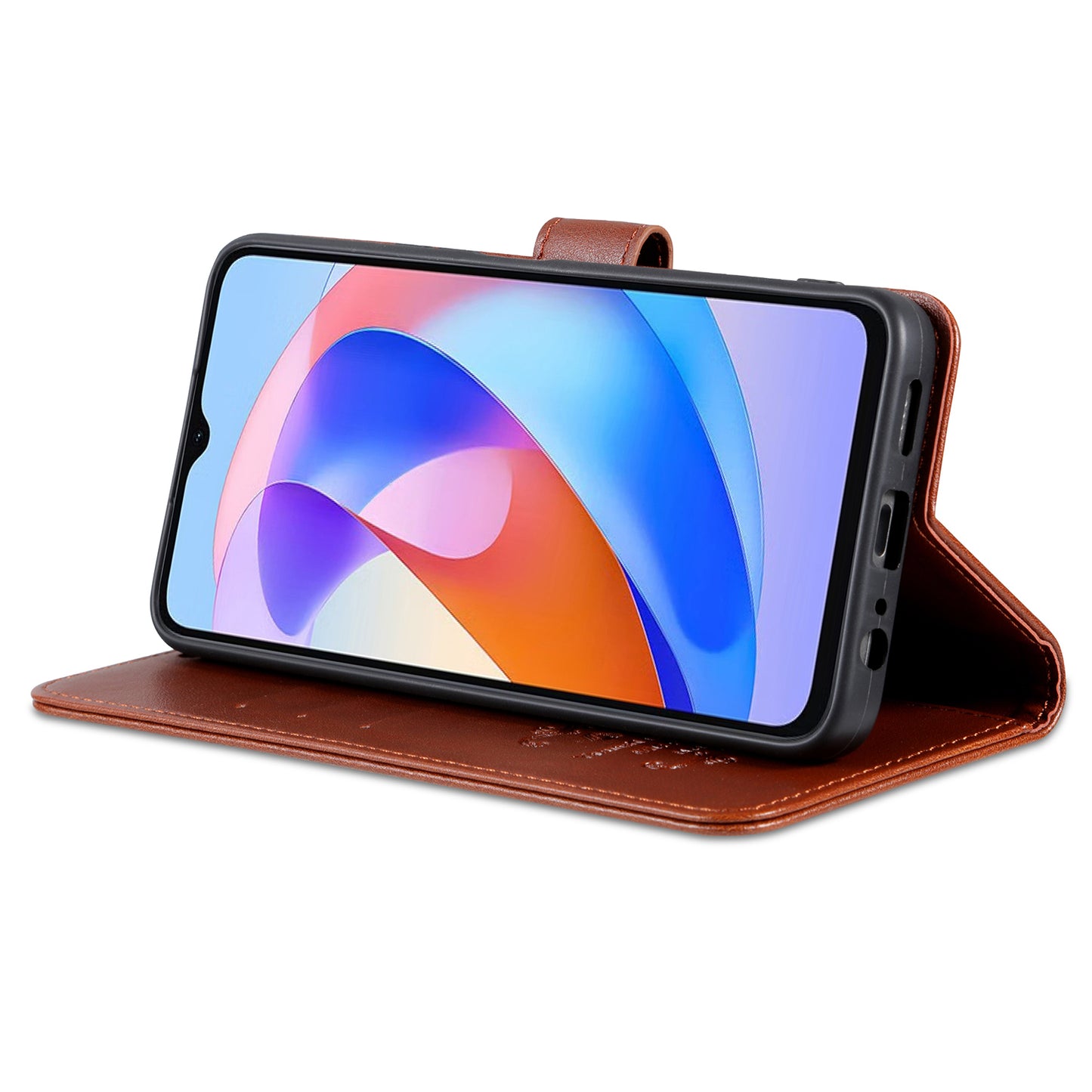 AZNS For Honor Play 40 PU Leather Stand Phone Case Flip Wallet Protective Cover