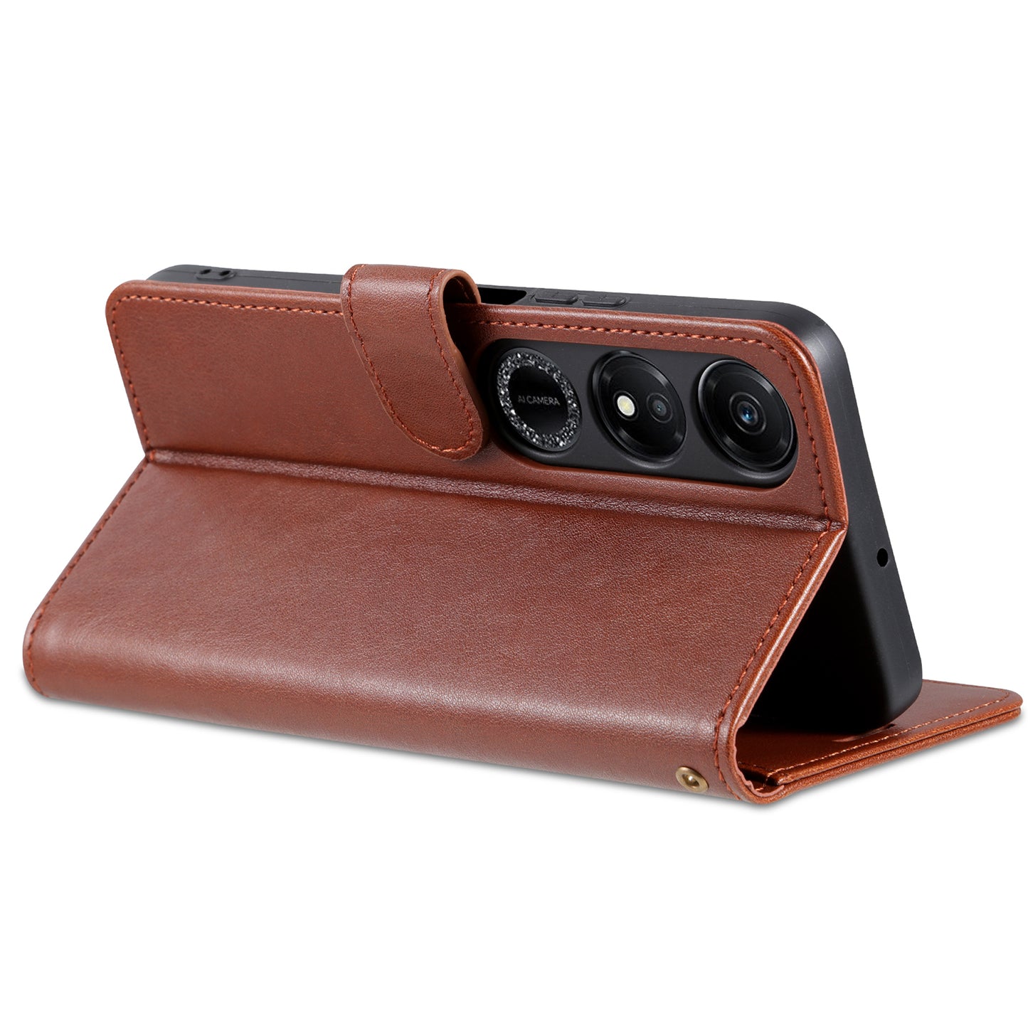 AZNS For Honor Play 40 PU Leather Stand Phone Case Flip Wallet Protective Cover