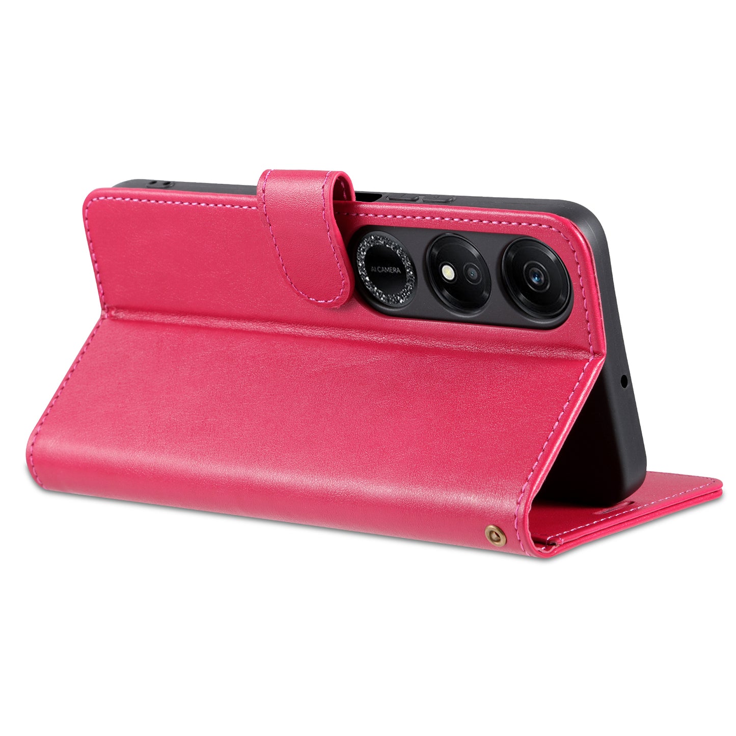 AZNS For Honor Play 40 PU Leather Stand Phone Case Flip Wallet Protective Cover