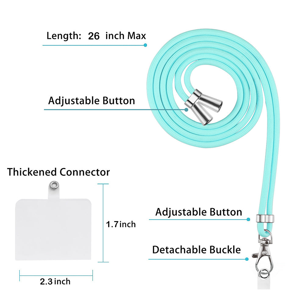 YB IMD Series-18 Style E Phone Case for Xiaomi Mi 11 Lite 4G / 5G / 11 Lite 5G NE , Marble Pattern IMD 2.0mm TPU Cover with Lanyard