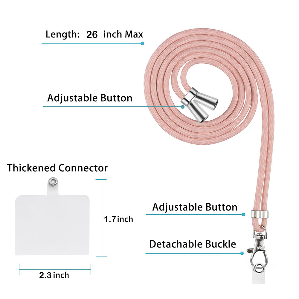 YB IMD Series-18 Style E Phone Case for Xiaomi Mi 11 Lite 4G / 5G / 11 Lite 5G NE , Marble Pattern IMD 2.0mm TPU Cover with Lanyard