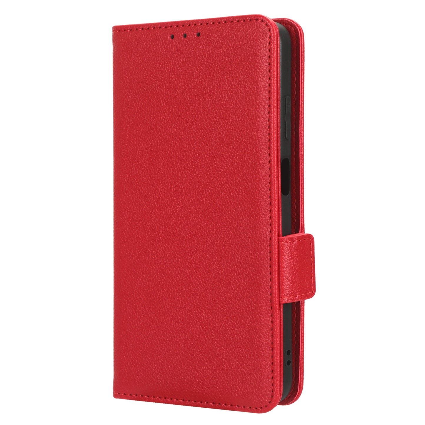 For Huawei nova Y91 4G / Enjoy 60X Litchi Texture Phone Case Wallet Stand PU Leather Cover