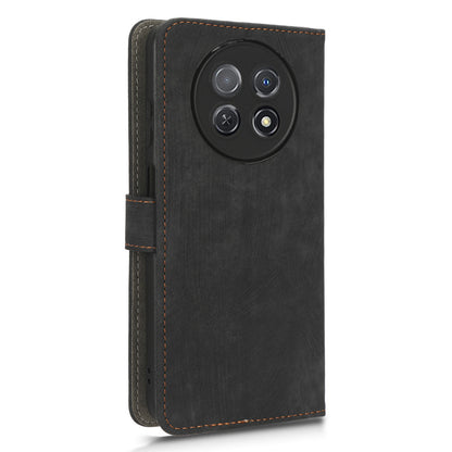 For Huawei nova Y91 4G / Enjoy 60X Drop Proof Cover RFID Blocking Wallet Stand PU Leather Case with Strap