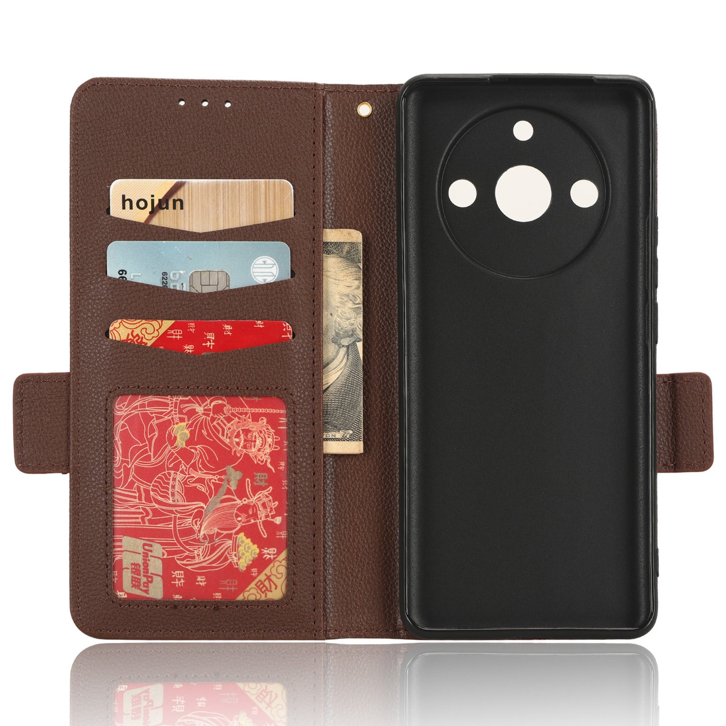 For Realme 11 Pro 5G / 11 Pro+ 5G Litchi Texture Wallet Stand Phone Case PU Leather Cover