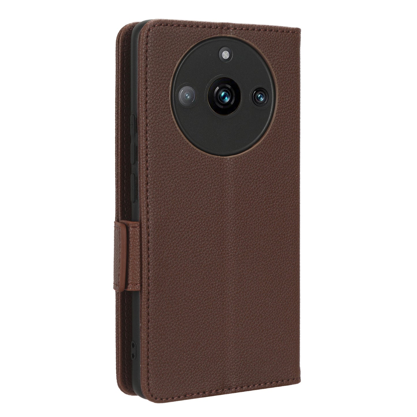 For Realme 11 Pro 5G / 11 Pro+ 5G Litchi Texture Wallet Stand Phone Case PU Leather Cover