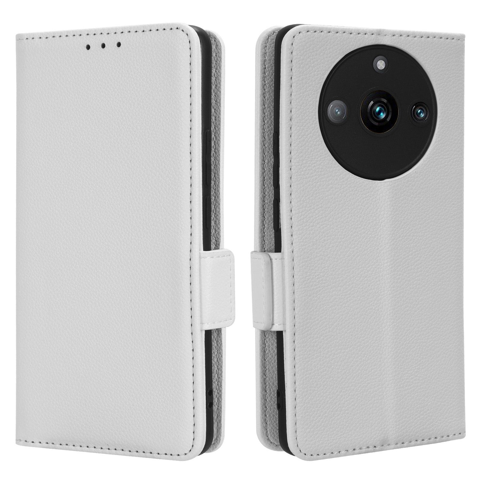 For Realme 11 Pro 5G / 11 Pro+ 5G Litchi Texture Wallet Stand Phone Case PU Leather Cover