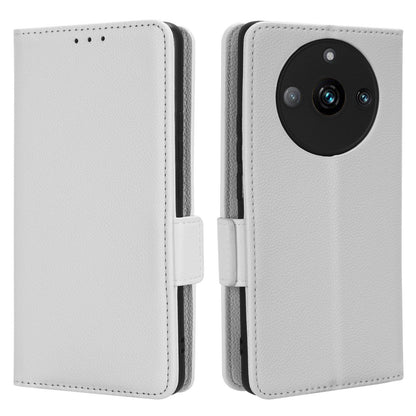 For Realme 11 Pro 5G / 11 Pro+ 5G Litchi Texture Wallet Stand Phone Case PU Leather Cover