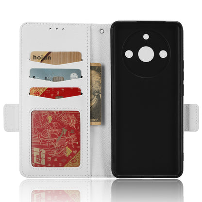 For Realme 11 Pro 5G / 11 Pro+ 5G Litchi Texture Wallet Stand Phone Case PU Leather Cover