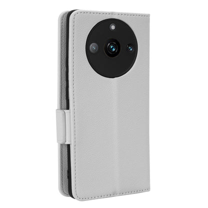 For Realme 11 Pro 5G / 11 Pro+ 5G Litchi Texture Wallet Stand Phone Case PU Leather Cover