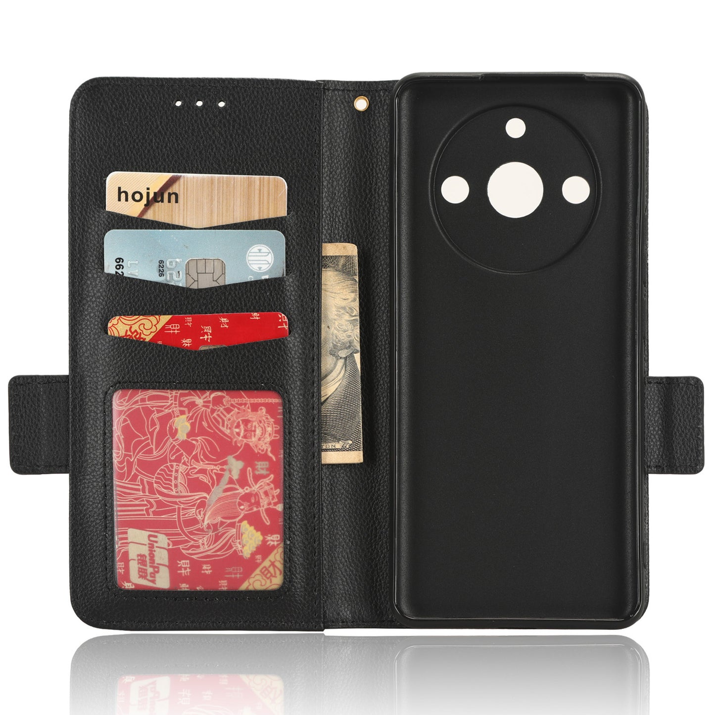 For Realme 11 Pro 5G / 11 Pro+ 5G Litchi Texture Wallet Stand Phone Case PU Leather Cover