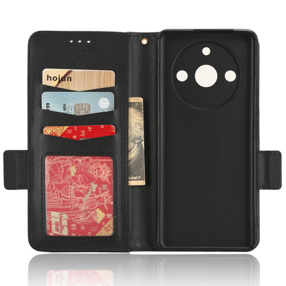 For Realme 11 Pro 5G / 11 Pro+ 5G Litchi Texture Wallet Stand Phone Case PU Leather Cover