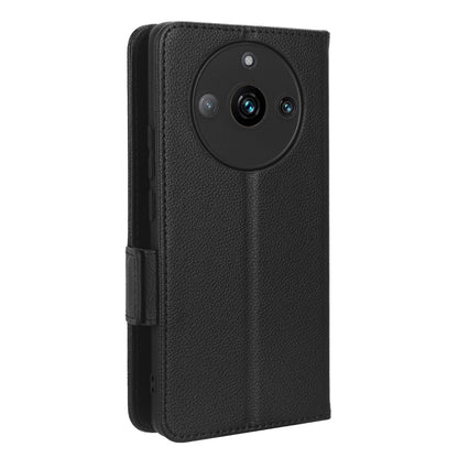 For Realme 11 Pro 5G / 11 Pro+ 5G Litchi Texture Wallet Stand Phone Case PU Leather Cover