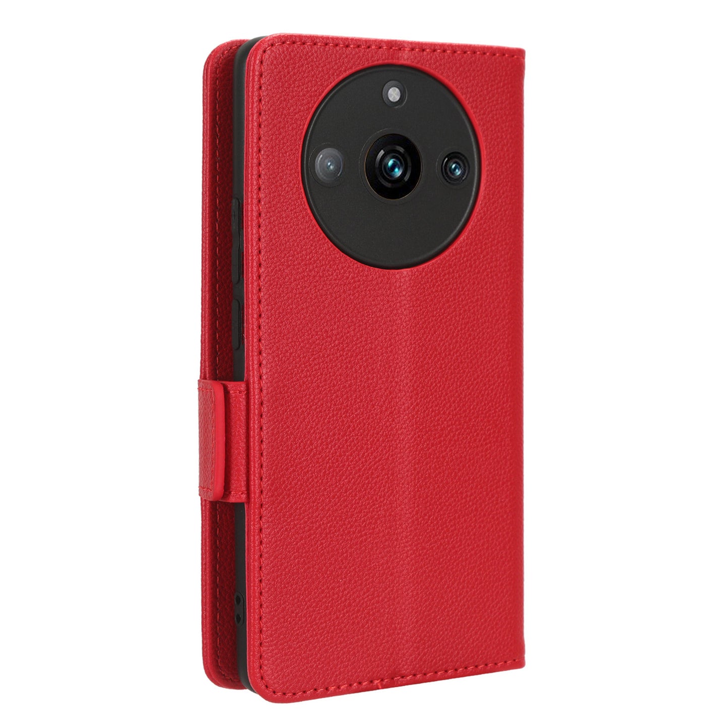 For Realme 11 Pro 5G / 11 Pro+ 5G Litchi Texture Wallet Stand Phone Case PU Leather Cover