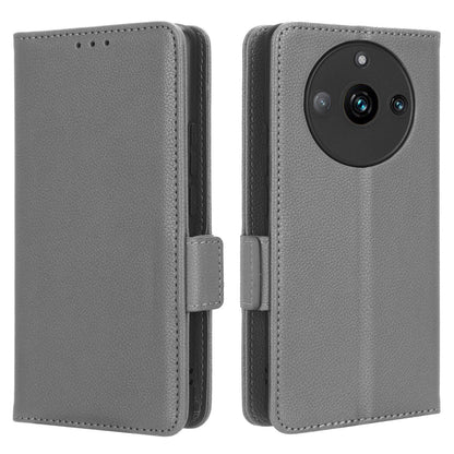 For Realme 11 Pro 5G / 11 Pro+ 5G Litchi Texture Wallet Stand Phone Case PU Leather Cover