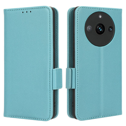 For Realme 11 Pro 5G / 11 Pro+ 5G Litchi Texture Wallet Stand Phone Case PU Leather Cover