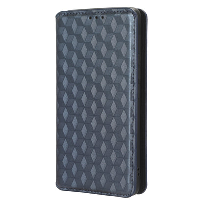 Rhombus Imprinted Shell for Realme 11 Pro 5G / 11 Pro+ 5G PU Leather Phone Cover Stand Case