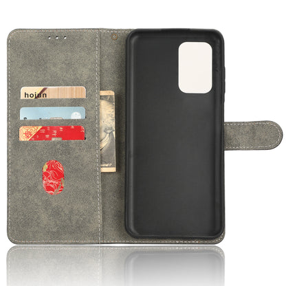 Leather Case for ZTE Blade A72 / V40 Vita Scratch Proof Phone Cover RFID Blocking Wallet Stand Shell