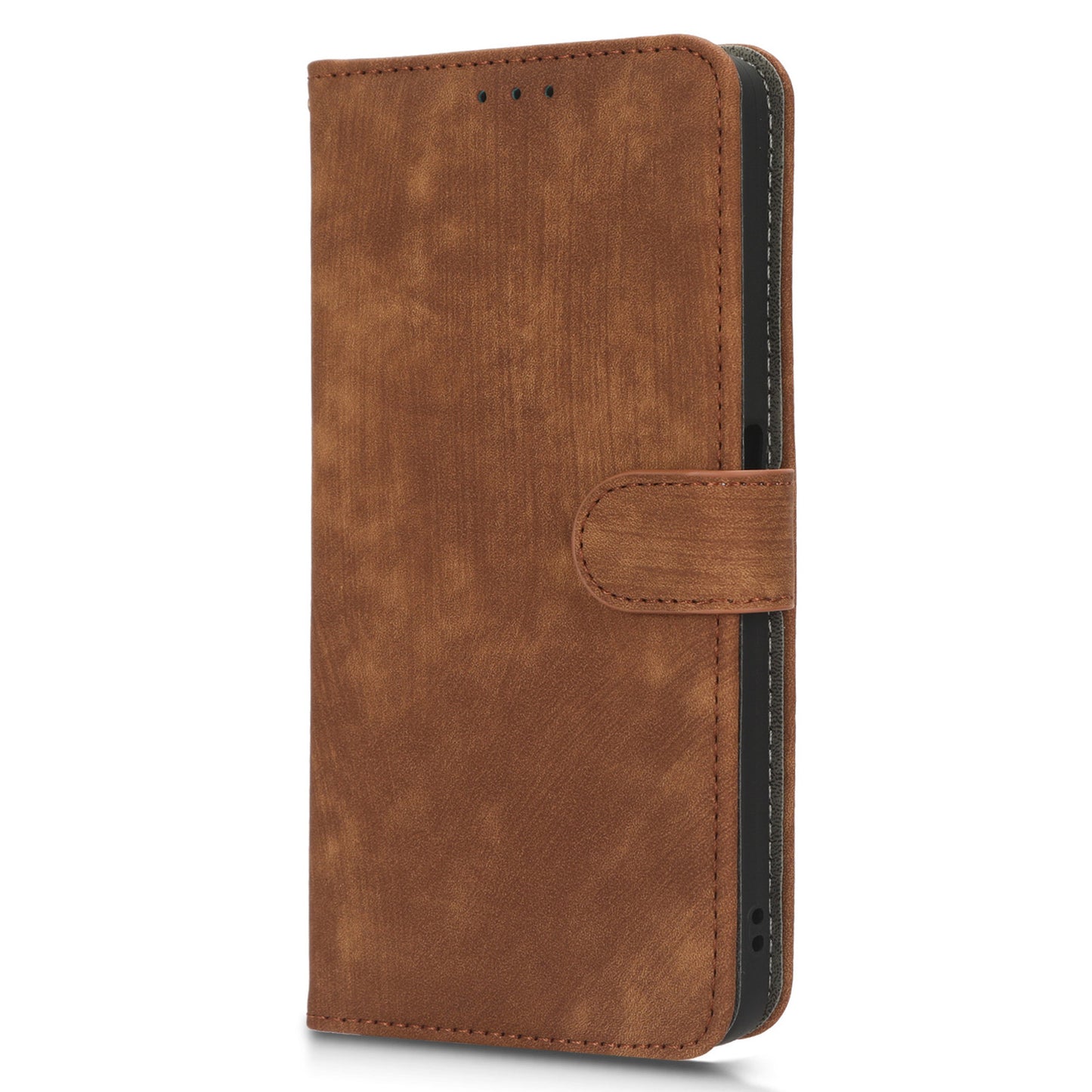 Leather Case for ZTE Blade A72 / V40 Vita Scratch Proof Phone Cover RFID Blocking Wallet Stand Shell