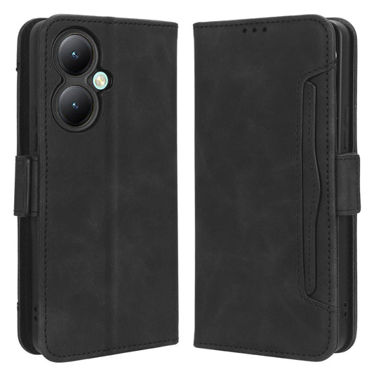 For vivo Y35+ 5G / Y35m+ 5G / Y27 4G Multiple Card Slots Stand Phone Case PU Leather Wallet Cover