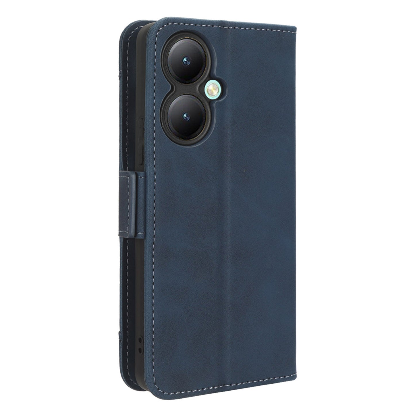 For vivo Y35+ 5G / Y35m+ 5G / Y27 4G Multiple Card Slots Stand Phone Case PU Leather Wallet Cover