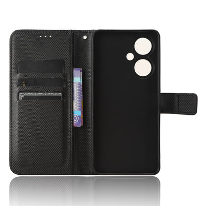 For vivo Y35+ 5G / Y35m+ 5G / Y27 4G PU Leather Wallet Phone Case Stand Diamond Texture Phone Cover