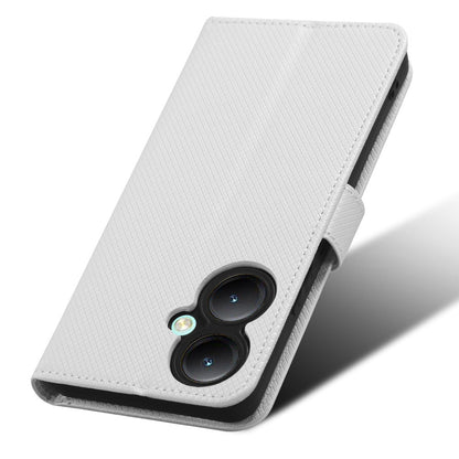 For vivo Y35+ 5G / Y35m+ 5G / Y27 4G PU Leather Wallet Phone Case Stand Diamond Texture Phone Cover