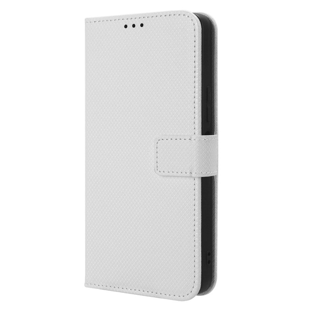 For vivo Y35+ 5G / Y35m+ 5G / Y27 4G PU Leather Wallet Phone Case Stand Diamond Texture Phone Cover