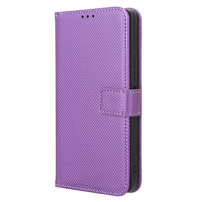 For vivo Y35+ 5G / Y35m+ 5G / Y27 4G PU Leather Wallet Phone Case Stand Diamond Texture Phone Cover
