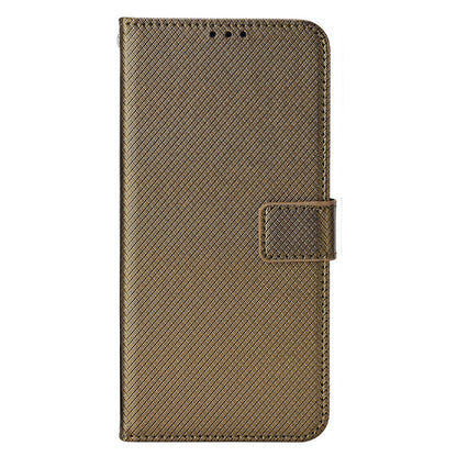 For Sony Xperia 10 V Stand Wallet Phone Case Diamond Texture PU Leather + TPU Phone Cover