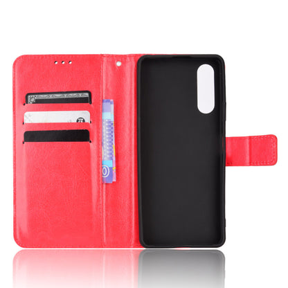 For Sony Xperia 10 V Full Protection PU Leather Phone Case Crazy Horse Texture Stand Wallet Cover