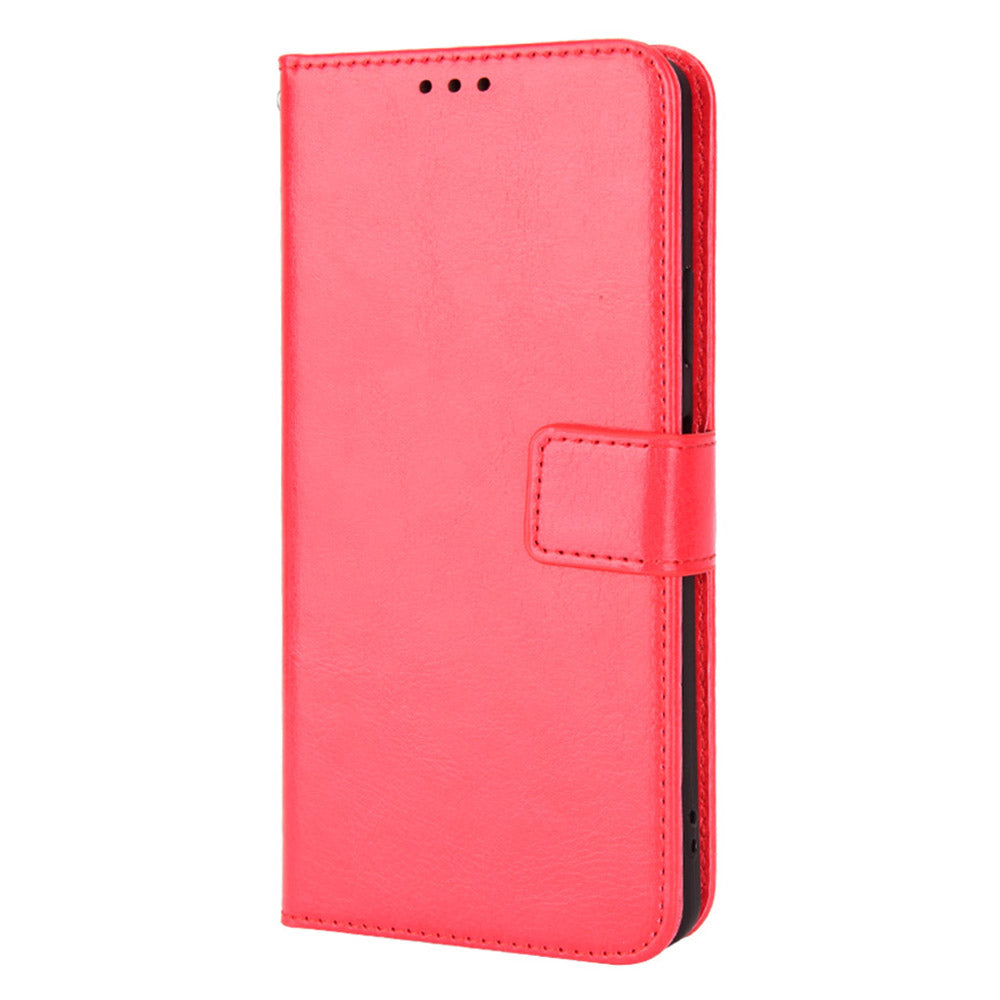 For Sony Xperia 10 V Full Protection PU Leather Phone Case Crazy Horse Texture Stand Wallet Cover