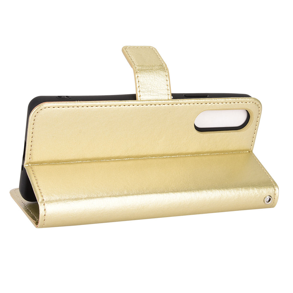 For Sony Xperia 10 V Full Protection PU Leather Phone Case Crazy Horse Texture Stand Wallet Cover