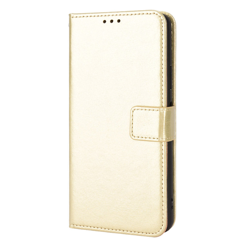 For Sony Xperia 10 V Full Protection PU Leather Phone Case Crazy Horse Texture Stand Wallet Cover