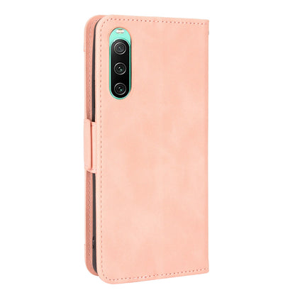 Multiple Card Slots Leather Case for Sony Xperia 10 V , Wallet Stand Protective Phone Cover
