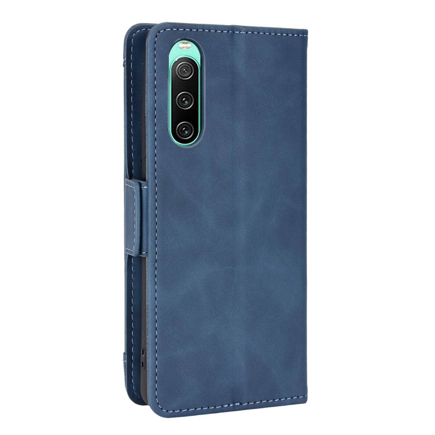 Multiple Card Slots Leather Case for Sony Xperia 10 V , Wallet Stand Protective Phone Cover