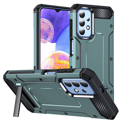 For Samsung Galaxy A23 4G / A23 5G (Global Version) / A13 4G / A13 5G / M13 5G / A04 4G / A04s 4G / A32 5G / M32 5G TPU+PC Phone Cover Kickstand Case
