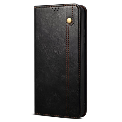 For Honor 90 Wallet Case PU Leather Waxy Crazy Horse Texture Stand Phone Cover