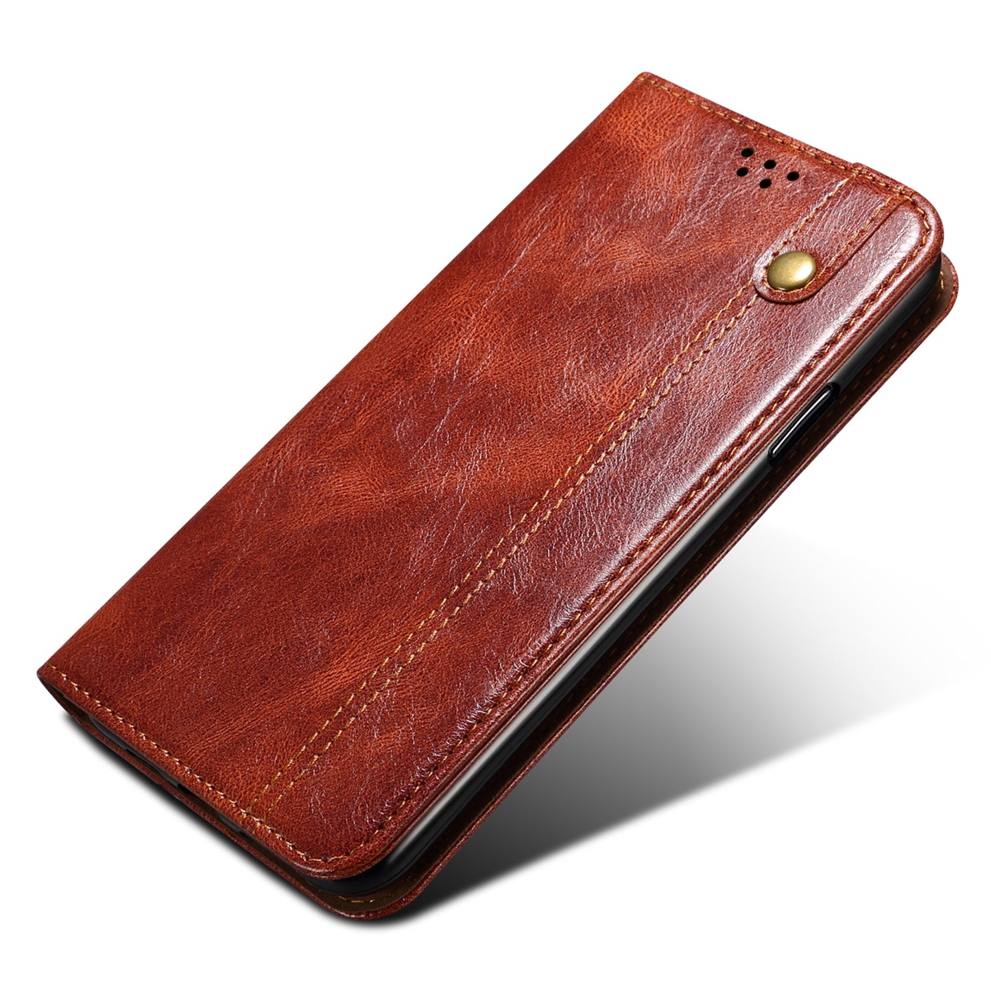 Leather Phone Case for Xiaomi Redmi Note 11T Pro 5G / Note 11T Pro+ 5G / K50i 5G / Note 12T Pro 5G / Poco X4 GT 5G , Waxy Crazy Horse Texture Stand Flip Wallet Cover