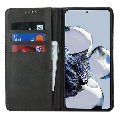 For Xiaomi 12T 5G / 12T Pro 5G / Redmi K50 Ultra PU Leather Phone Case Stand Bi-color Splicing Wallet Cover