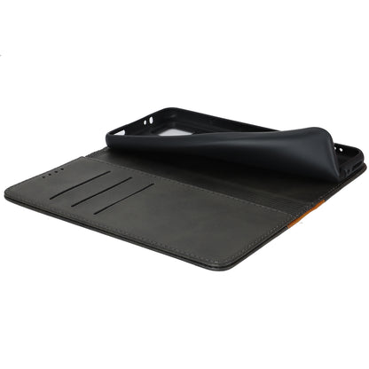 For Xiaomi 12T 5G / 12T Pro 5G / Redmi K50 Ultra PU Leather Phone Case Stand Bi-color Splicing Wallet Cover